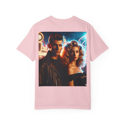 Summer Nights Cinema Tee — Vintage 1950s Carnival Romance Graphic T-Shirt
