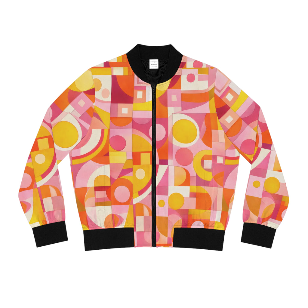 Pop Art Sunglasses Bomber Jacket