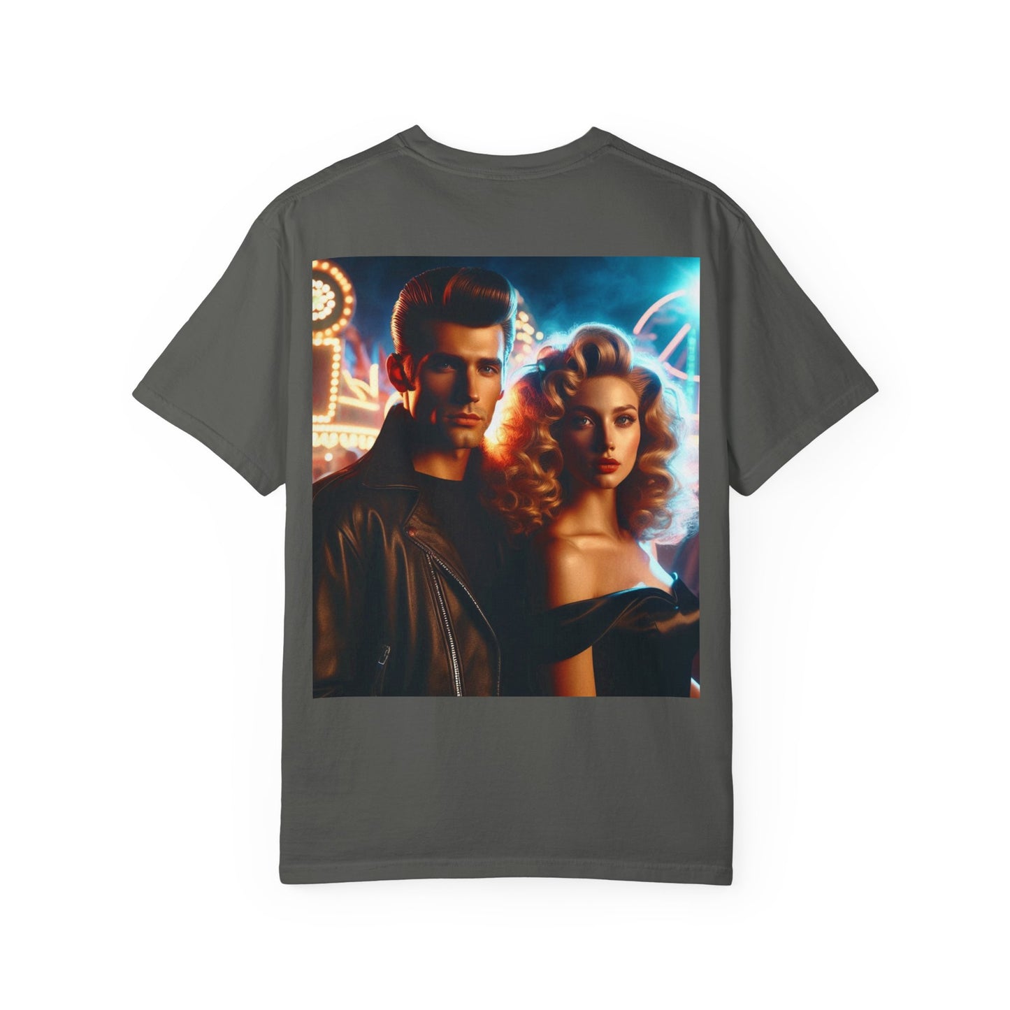 Summer Nights Cinema Tee — Vintage 1950s Carnival Romance Graphic T-Shirt