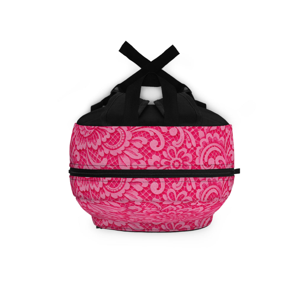 Pink Lace Backpack