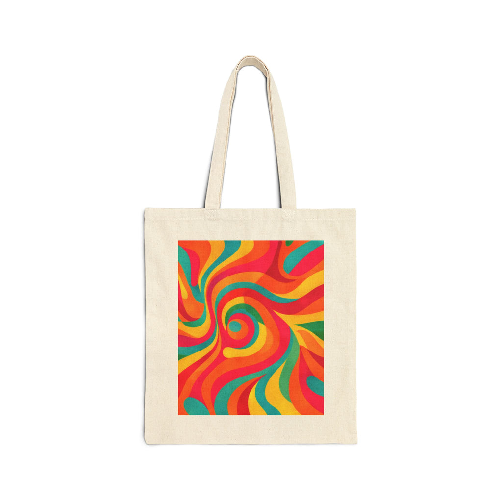 Psychedelic Swirl Tote Bag