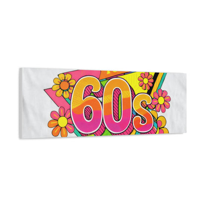 Take Me Back to the 60s Canvas — Retro Pop Art Matte Stretched Wall Art