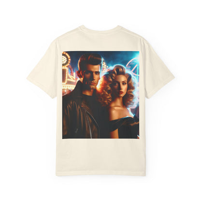 Summer Nights Cinema Tee — Vintage 1950s Carnival Romance Graphic T-Shirt