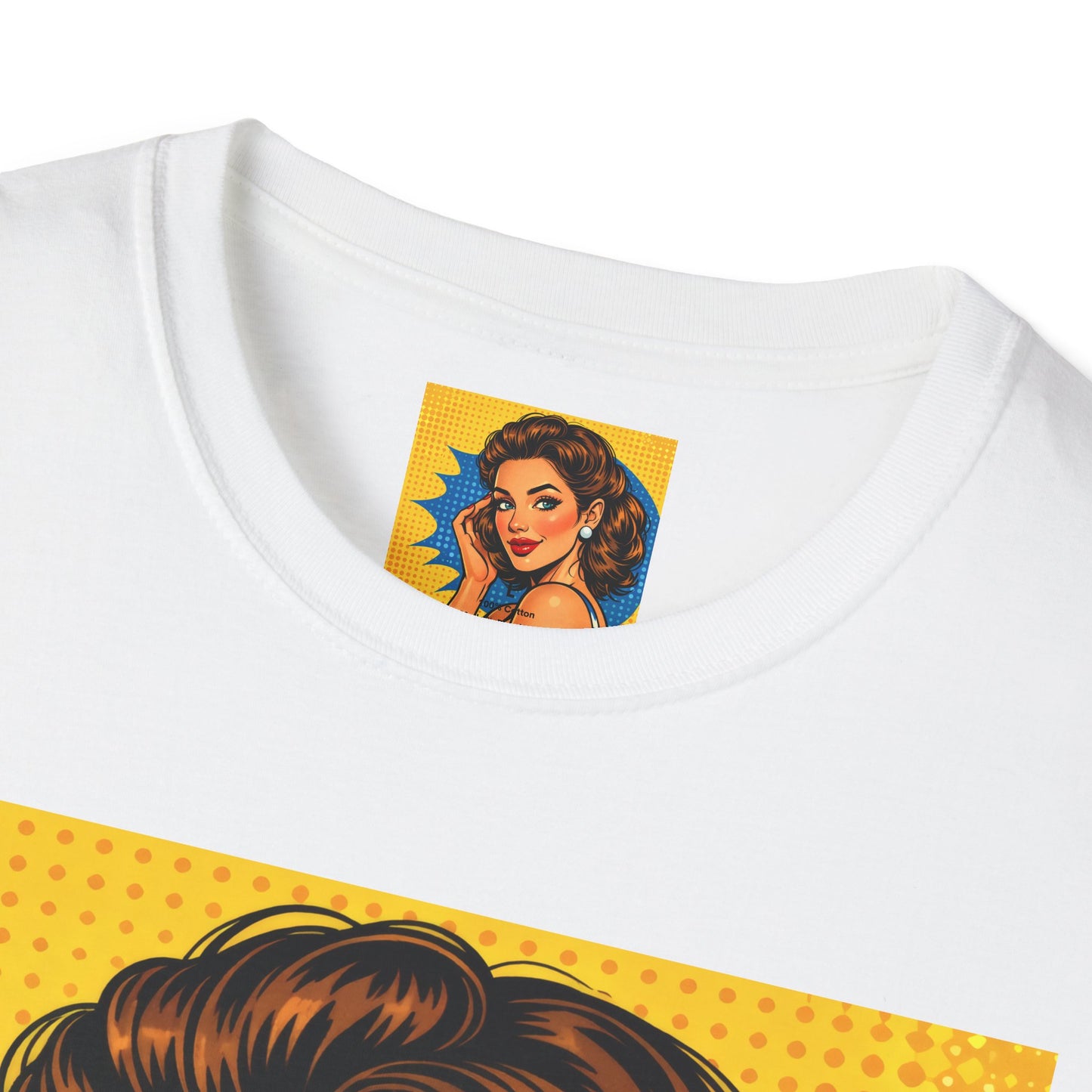 Retro Pop Art Woman Graphic T-Shirt