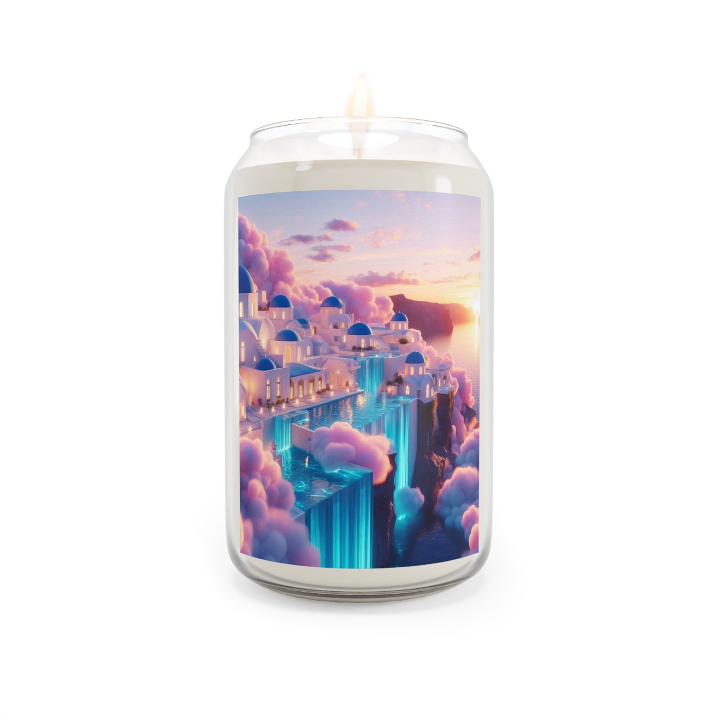 Sunset Cloudscape Soy Candle — 13.75 oz Scented Jar