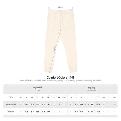 Retro Red Car City Night Print Men's Joggers