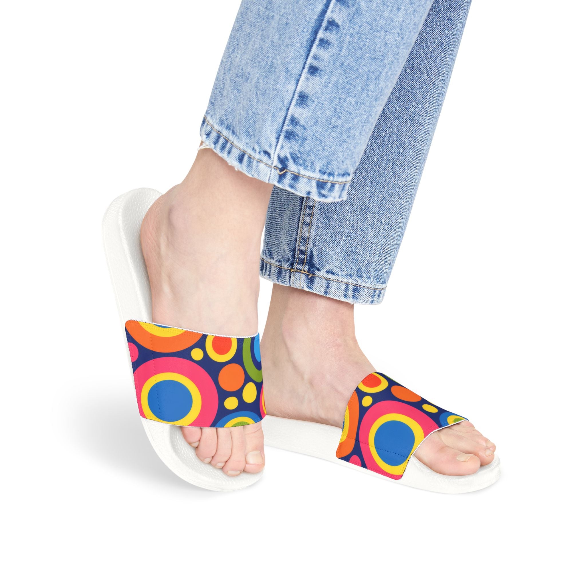 Mod Circles Slide Sandals