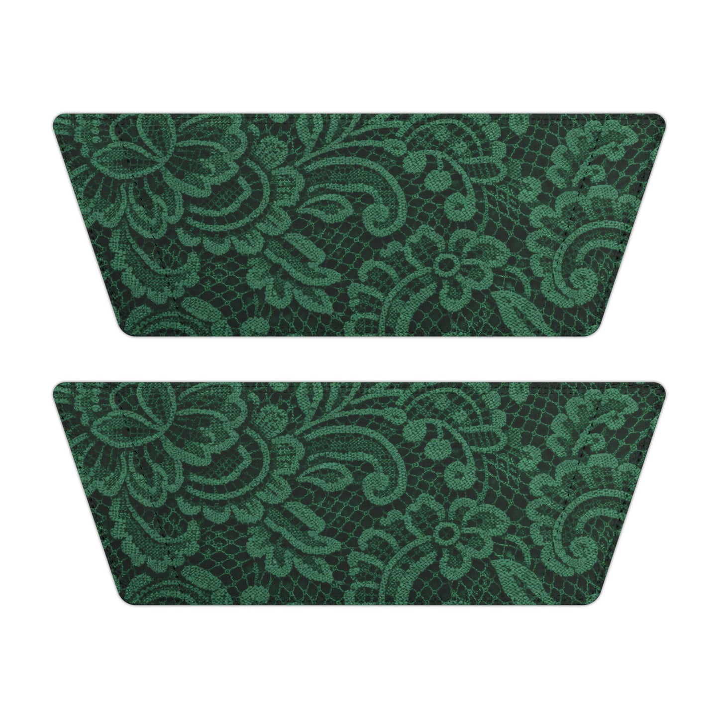 Green Paisley Slide Sandals — Women’s Removable- Strap Slides