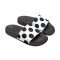 Black Polka Dot Slide Sandals