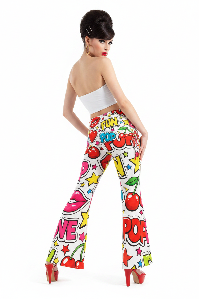 Pop Art Bell-Bottoms