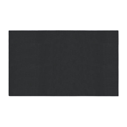 Oia Santorini Windmill Floor Mat — Mediterranean Coastal Sunset Home Decor