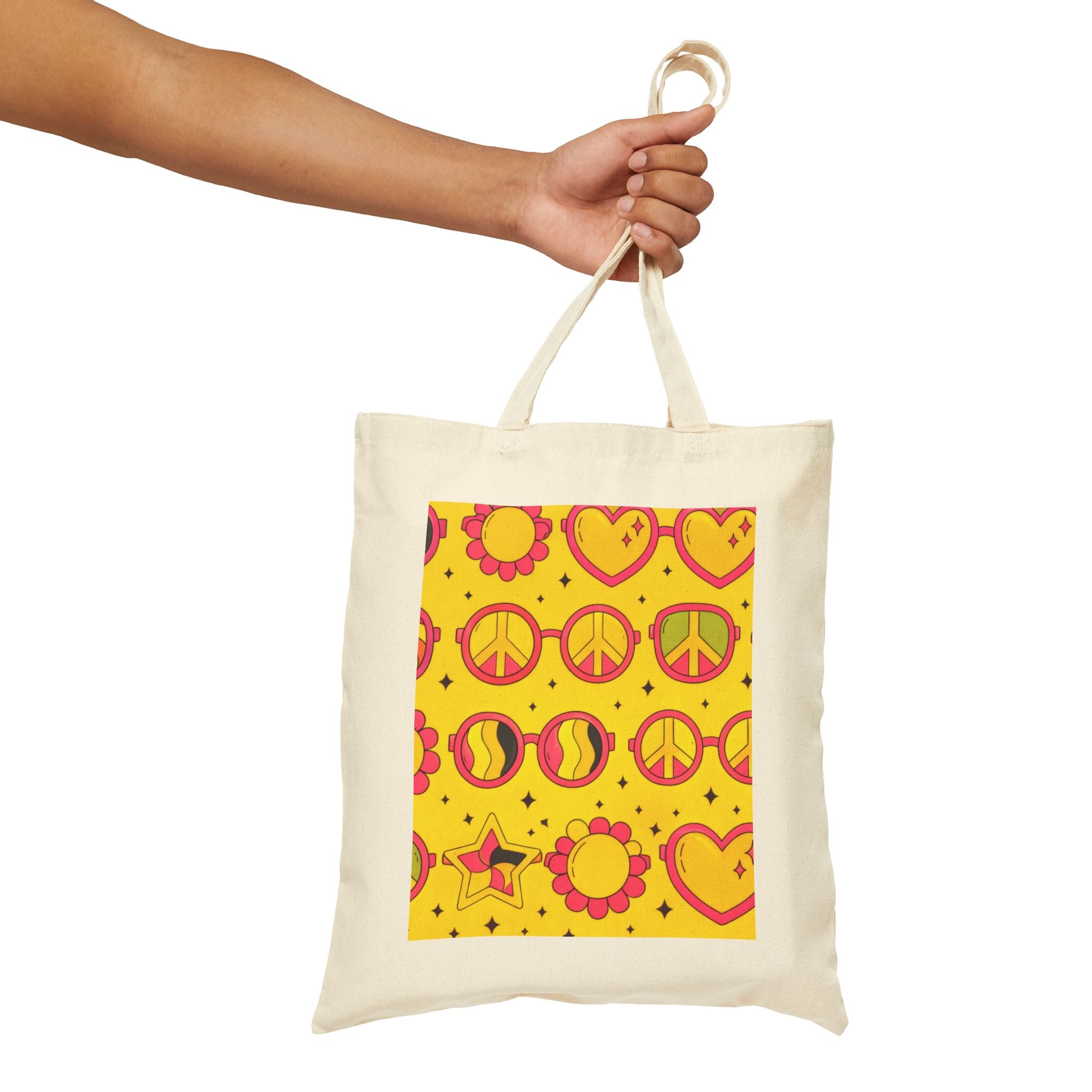 Peace & Love Tote Bag