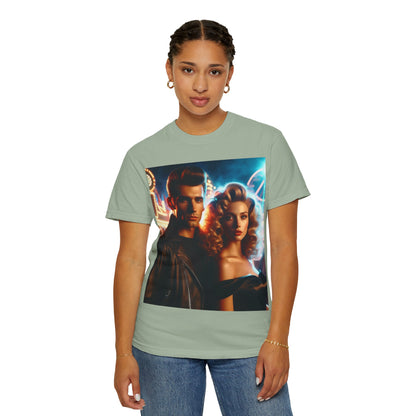 Summer Nights Cinema Tee — Vintage 1950s Carnival Romance Graphic T-Shirt