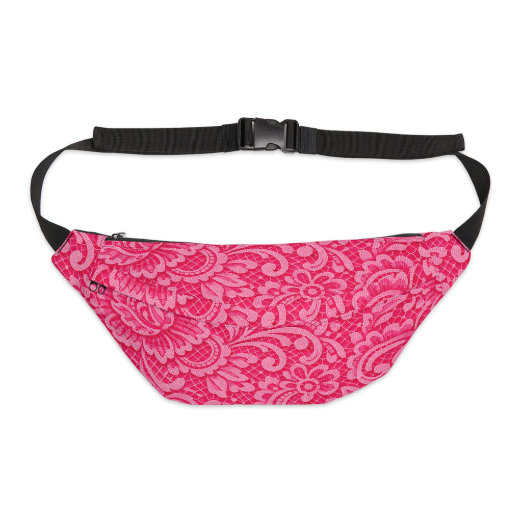 Pink Lace Fanny Pack