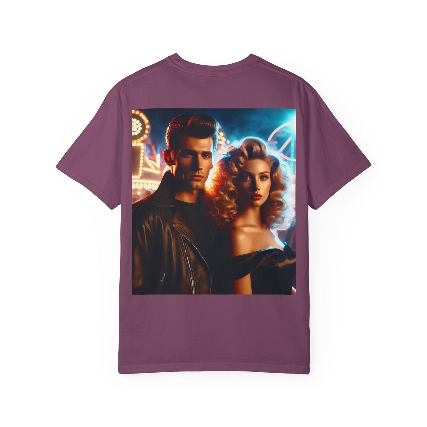 Summer Nights Cinema Tee — Vintage 1950s Carnival Romance Graphic T-Shirt