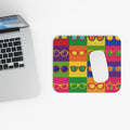 Pop Art Shades - Colorblock Sunglasses Mouse Pad