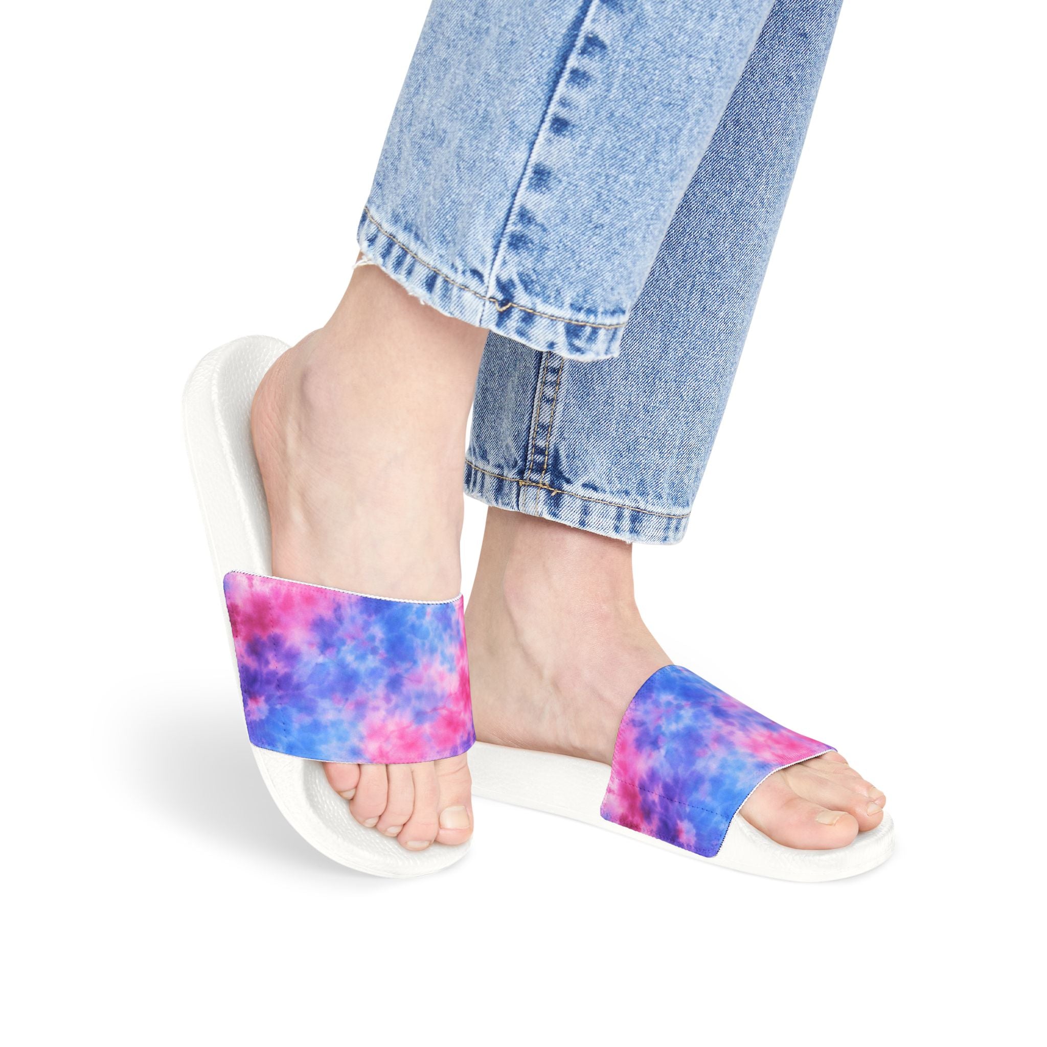 Tie-Dye Slide Sandals