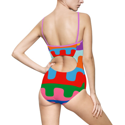 Women's One-piece Swimsuit (AOP)