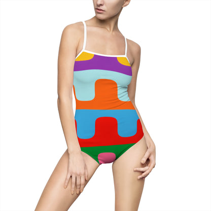 Women's One-piece Swimsuit (AOP)