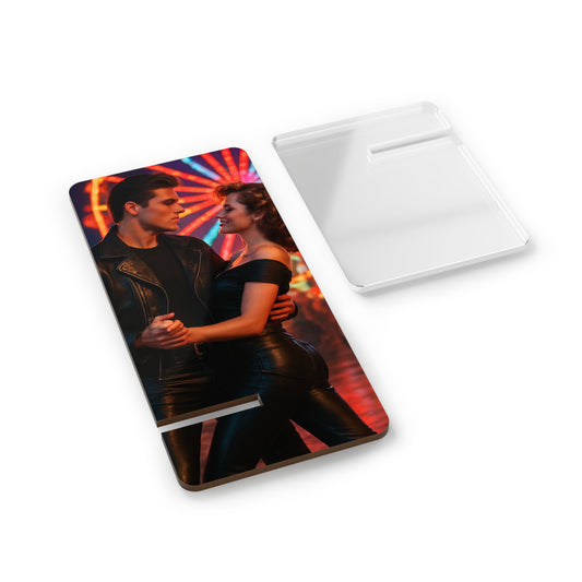 Acrylic Phone Stand — Romantic Ferris Wheel Dance Photo Display