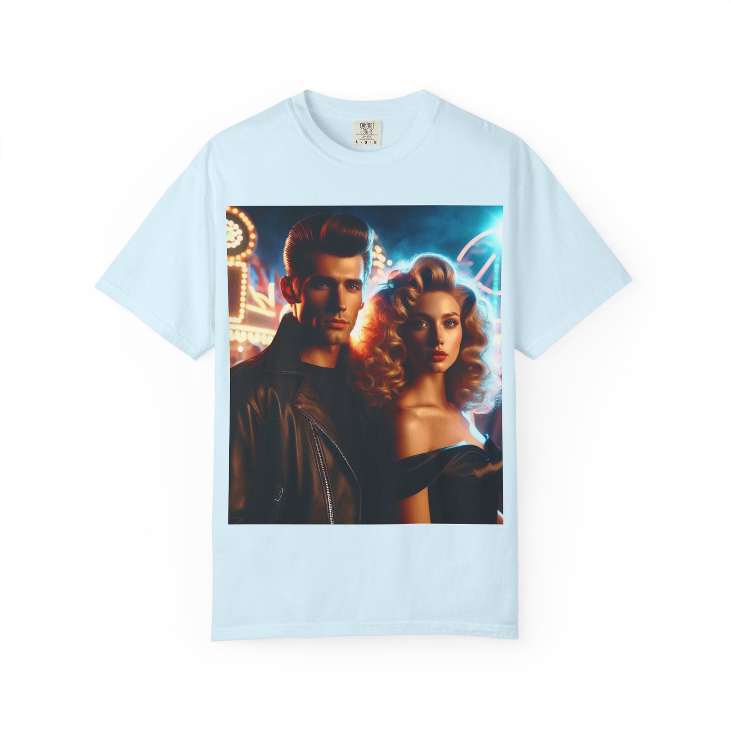 Summer Nights Cinema Tee — Vintage 1950s Carnival Romance Graphic T-Shirt