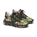 Retro Floral Chunky Sneakers