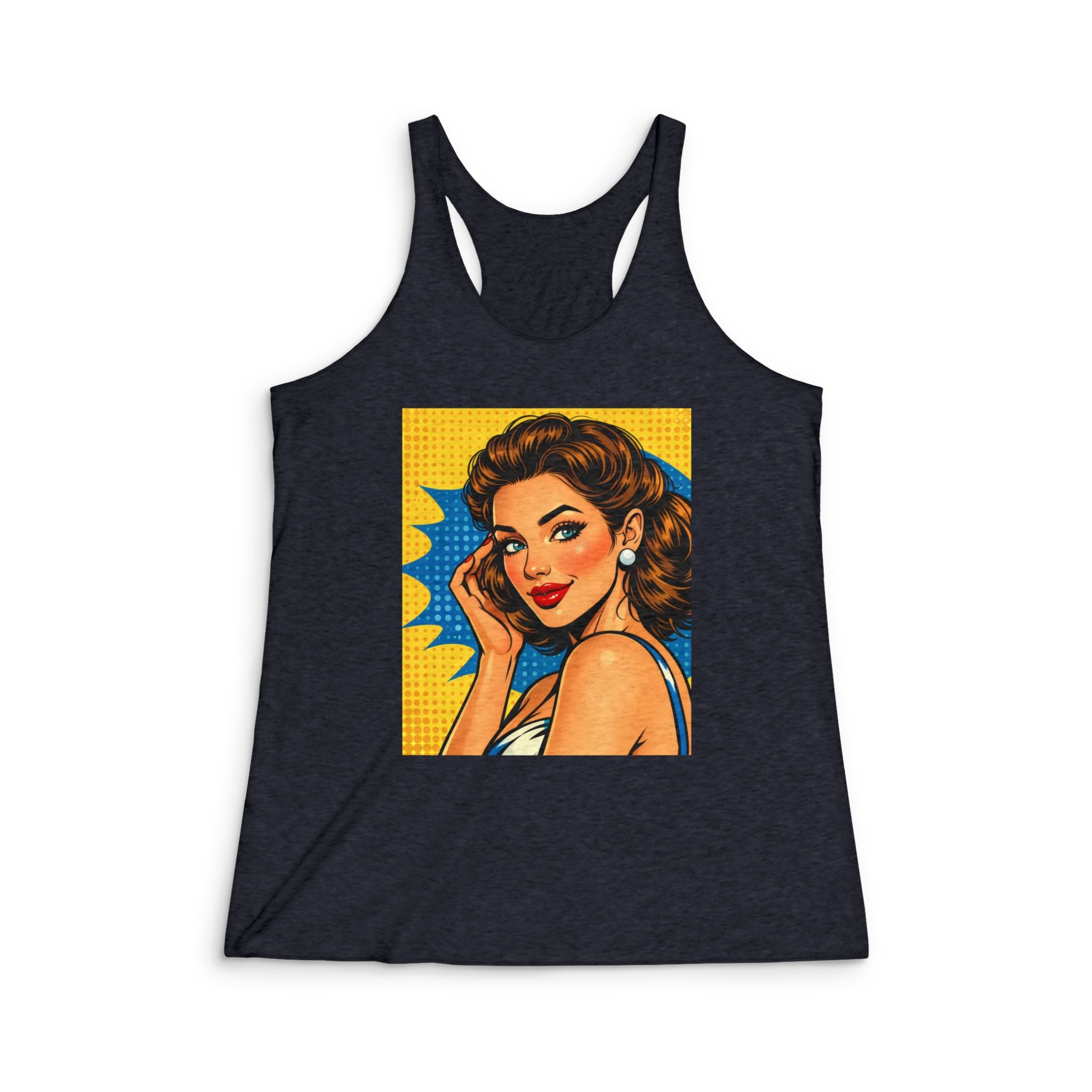 Pop Art Pinup Racerback Tank