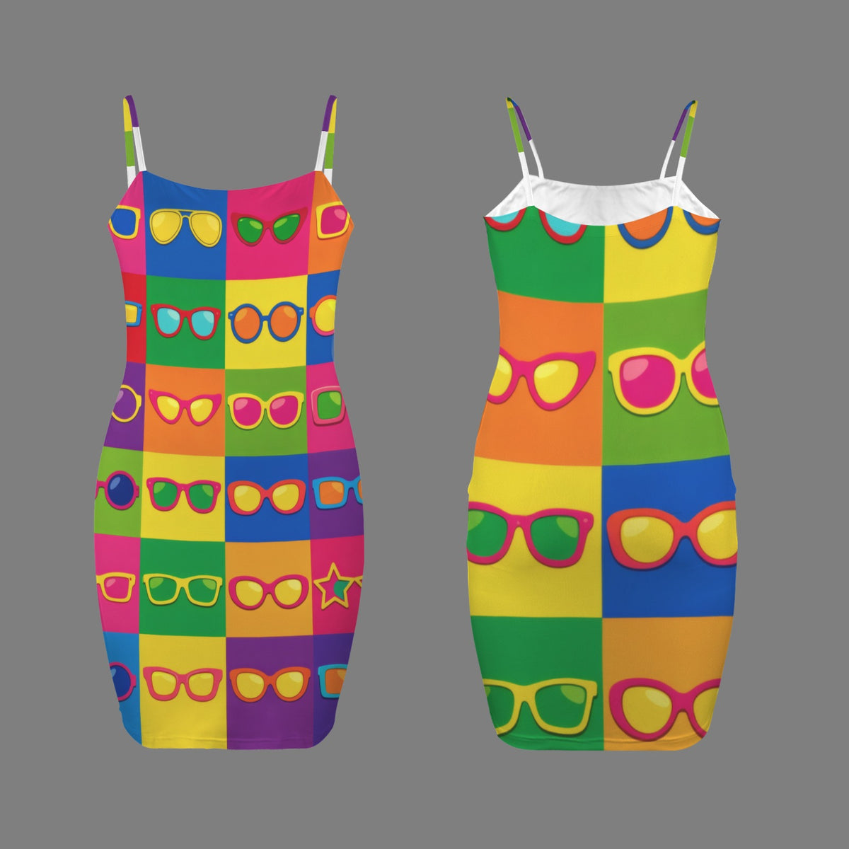 60s-Andy-style -Warhol-Pop-Art-Sunglasses-Block-Design