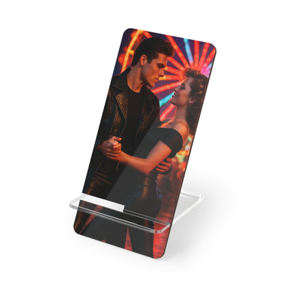 Acrylic Phone Stand — Romantic Ferris Wheel Dance Photo Display