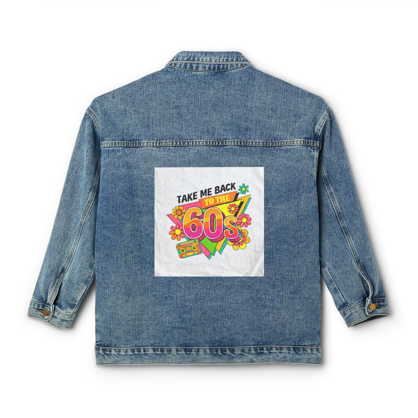 Take Me Back To The 60s  Denim Jacket