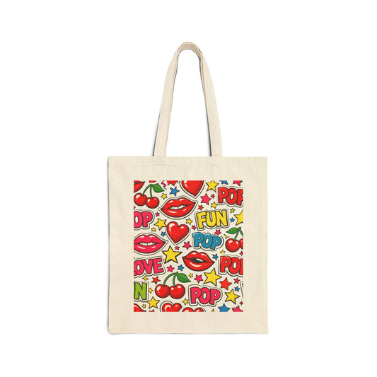 Cotton Canvas Tote Bag