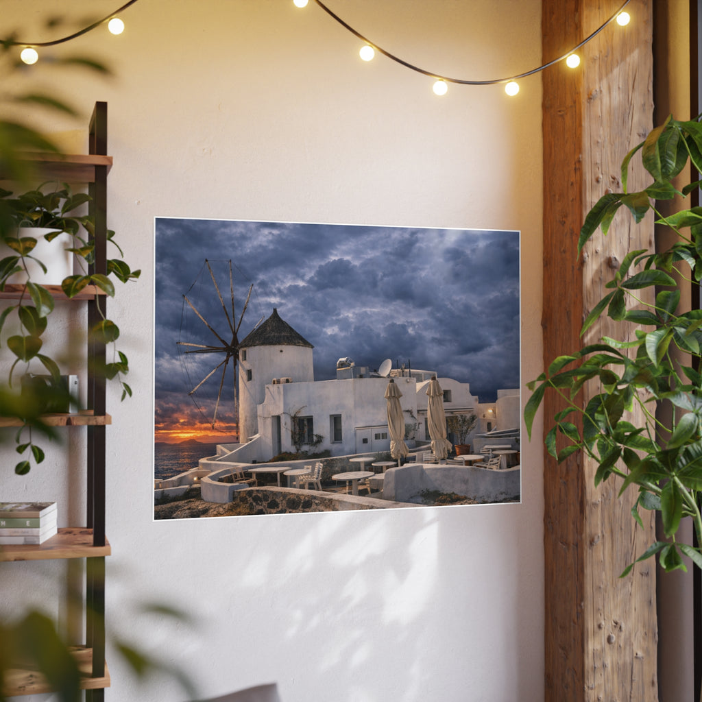 Oia Stands Still - Santorini Afterlight