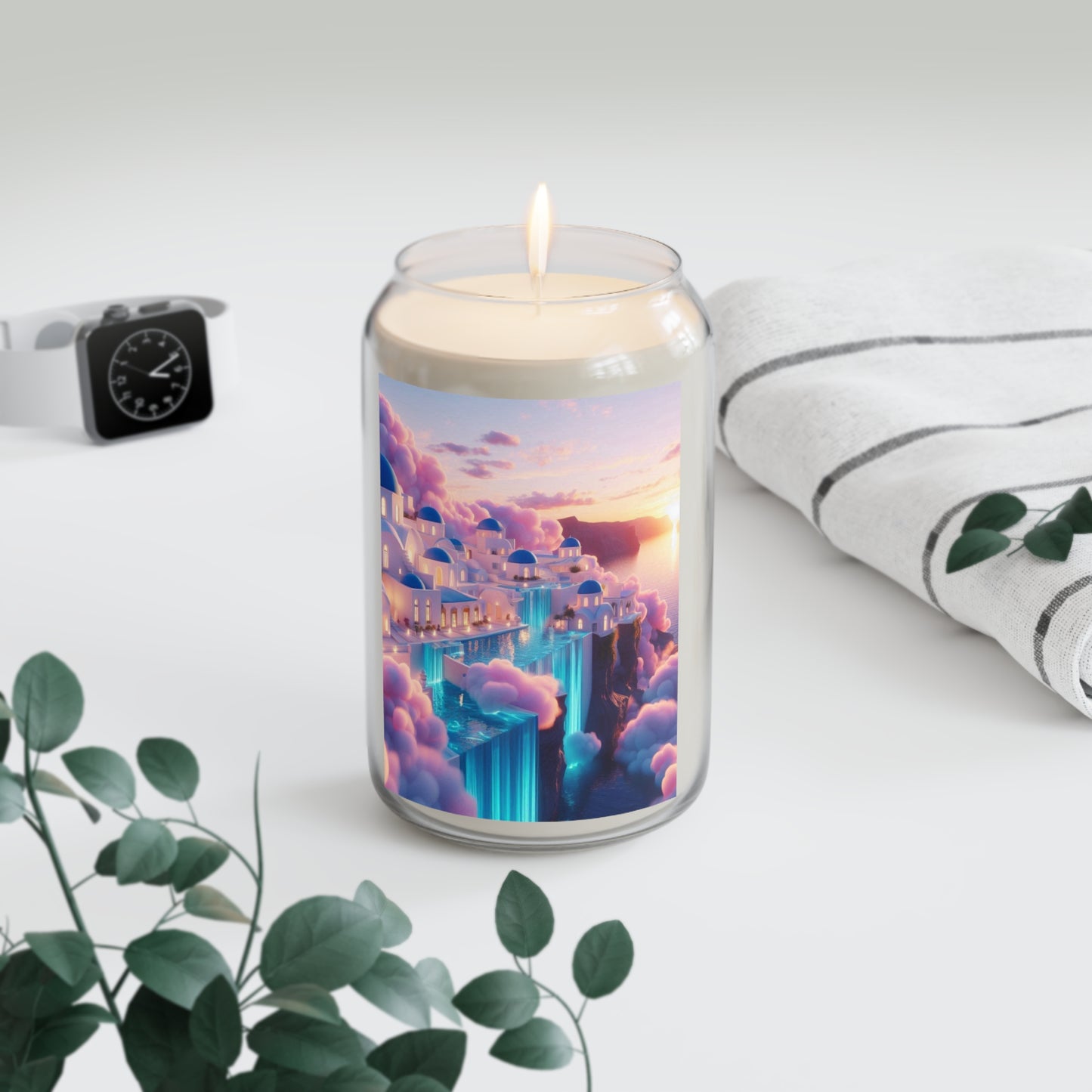 Sunset Cloudscape Soy Candle — 13.75 oz Scented Jar