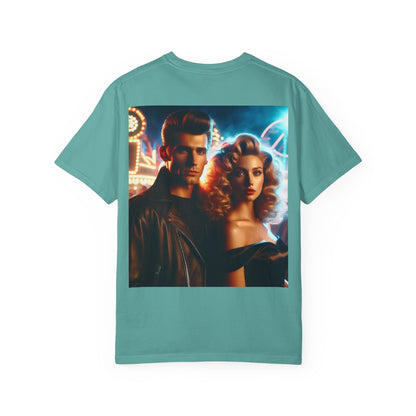 Summer Nights Cinema Tee — Vintage 1950s Carnival Romance Graphic T-Shirt