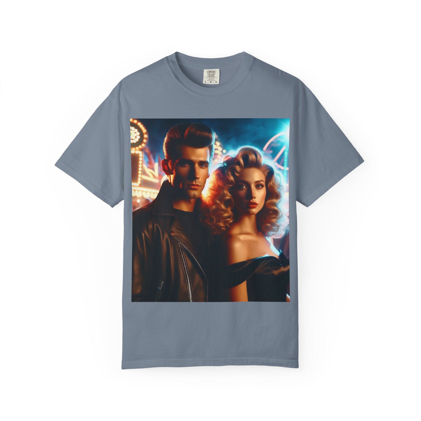 Summer Nights Cinema Tee — Vintage 1950s Carnival Romance Graphic T-Shirt