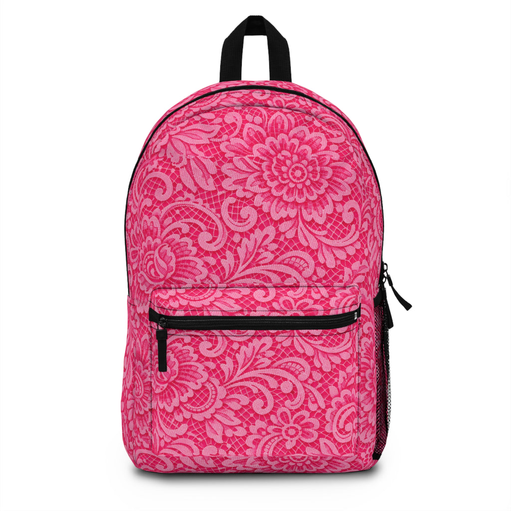 Pink Lace Backpack
