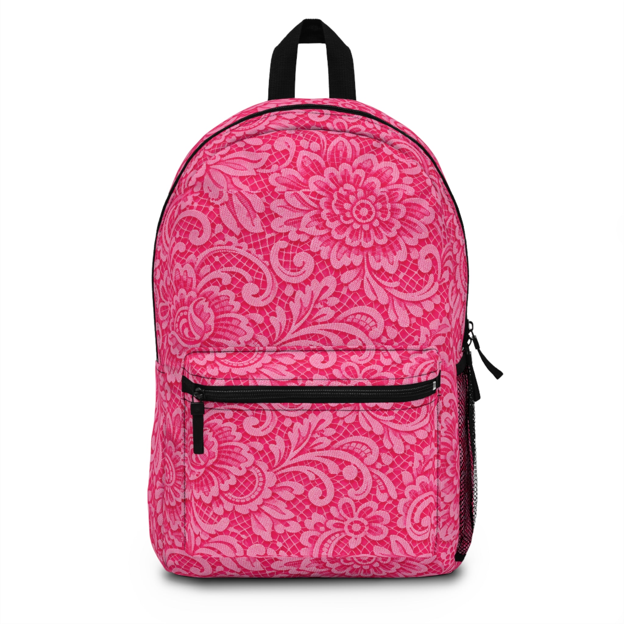 Pink Lace Backpack