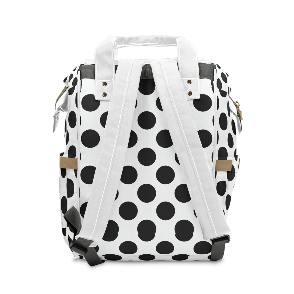 Polka Dot Diaper Backpack