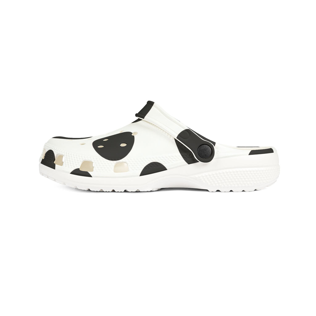 Cow Print Clogs