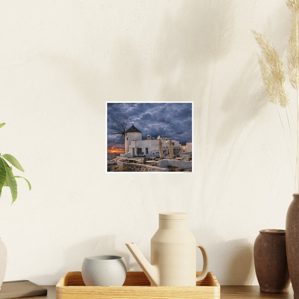 Oia Stands Still - Santorini Afterlight