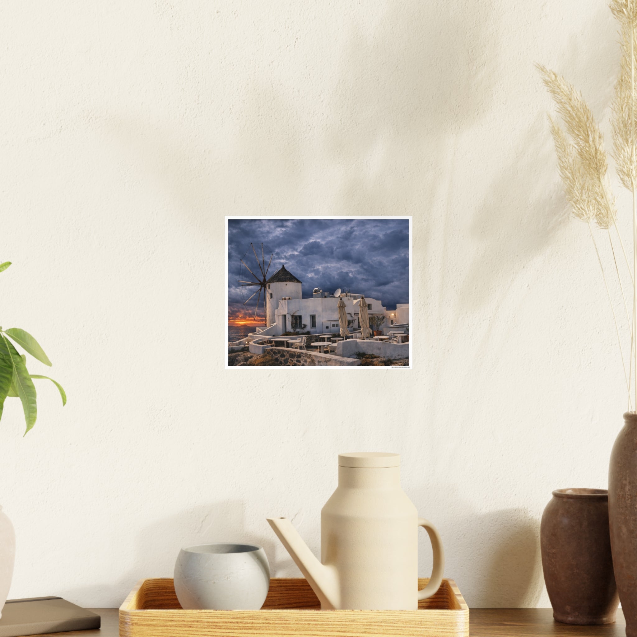 Oia Stands Still - Santorini Afterlight