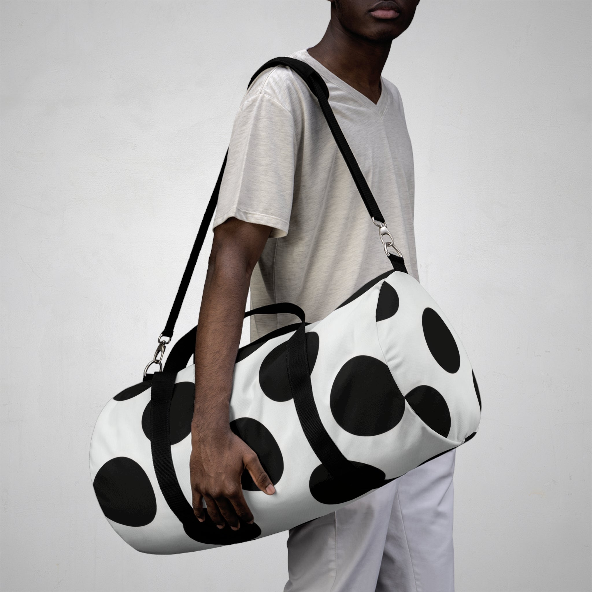 Polka Dot Duffel Bag