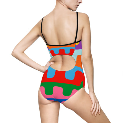 Women's One-piece Swimsuit (AOP)