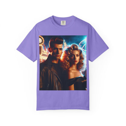 Summer Nights Cinema Tee — Vintage 1950s Carnival Romance Graphic T-Shirt