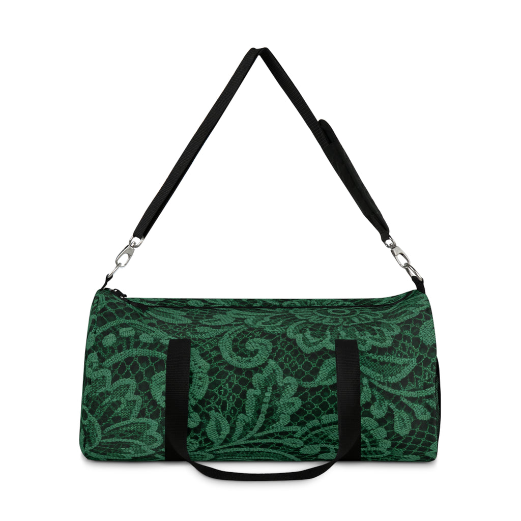 Emerald Lace Duffel Bag