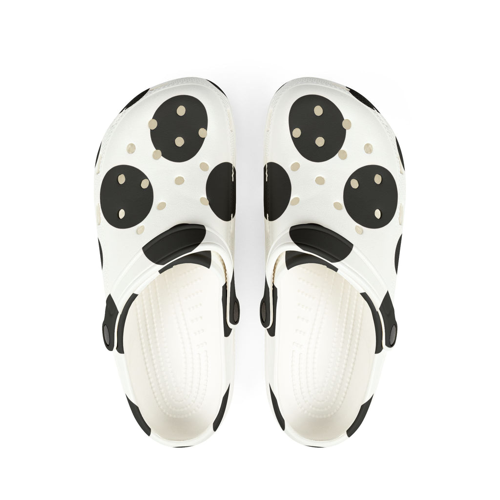 Cow Print Clogs