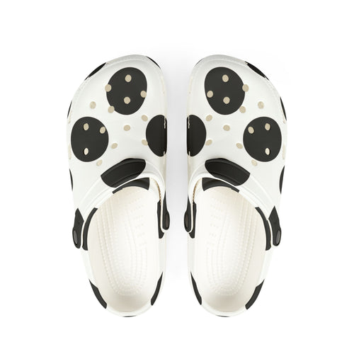 Cow Print Clogs