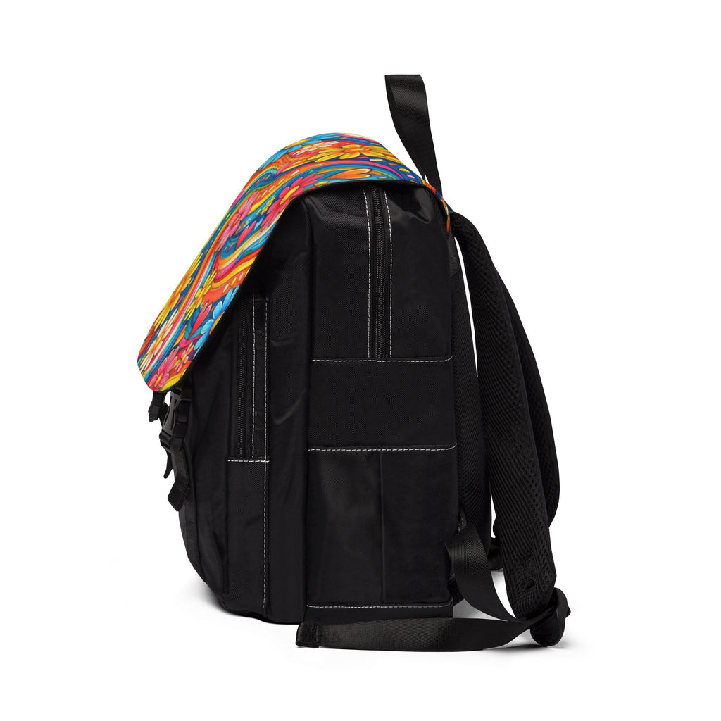 Flower Power Rainbow Backpack