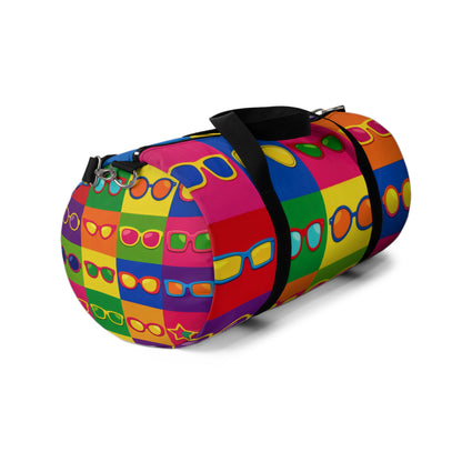 Colorful Retro Sunglasses Duffel Bag – Pop Art Travel Tote