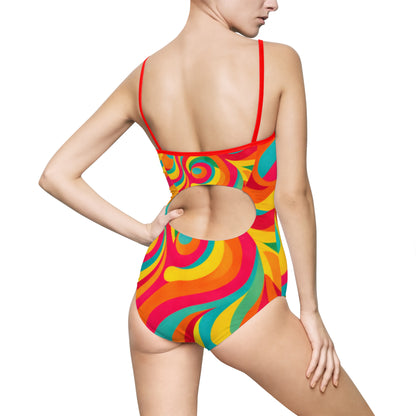 Women's One-piece Swimsuit (AOP)